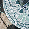 Lauvring Buddy Mosaikbord Grøn Ø60